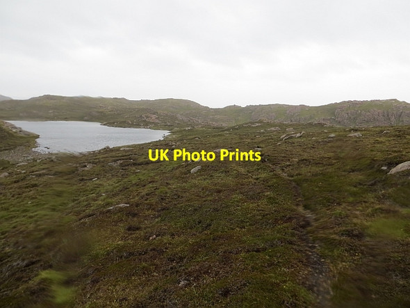 Photo 6"x4" Moorland by Loch of Rusness Gillarona c2013