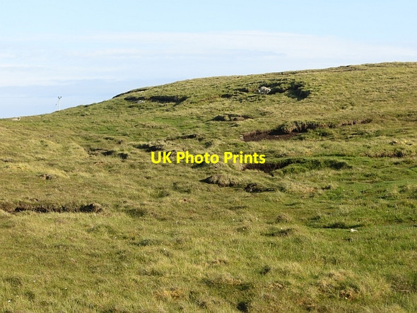 Photo 6"x4" Esha Ness grazings Braewick\/HU2478 c2013