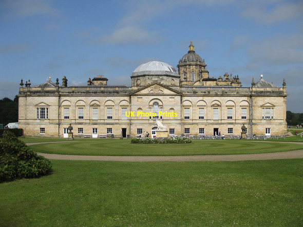 Photo 6"x4" Castle Howard, west elevation Coneysthorpe c2013
