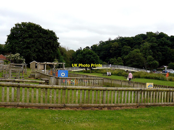 Photo 6"x4" Children play area Rothbury c2013
