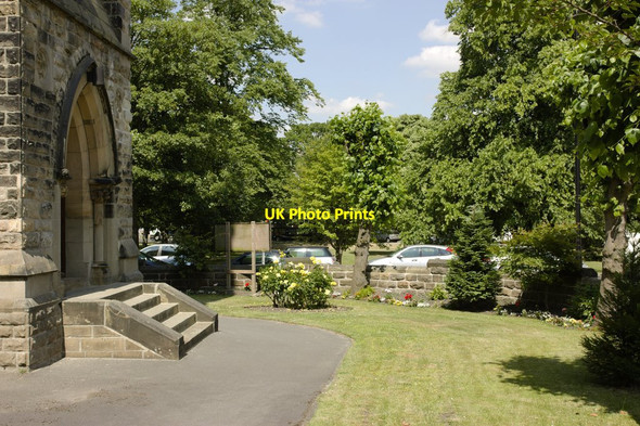 Photo 6"x4" South-eastern Steps, Trinity Church Harrogate c2013
