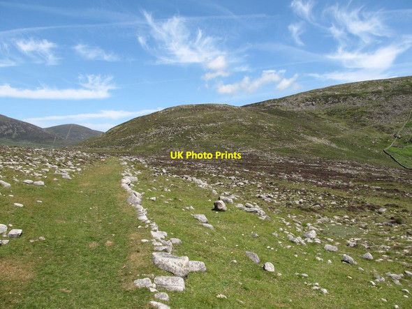 Photo 6"x4" Quarry road running the direction of the Slievenaglogh workings Attical c2013