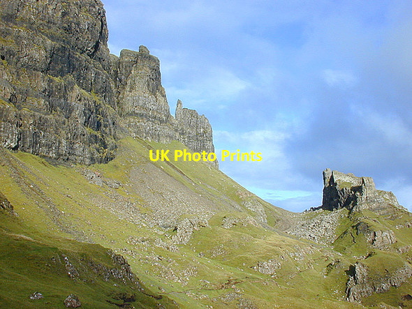 Photo 6"x4" Approaching the Quiraing Balmeanach\/NG4668 c2002