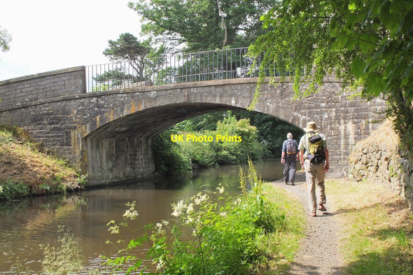 Photo 6"x4" Union Canal bridge, Clifton Bonnington\/NT1169 c2013