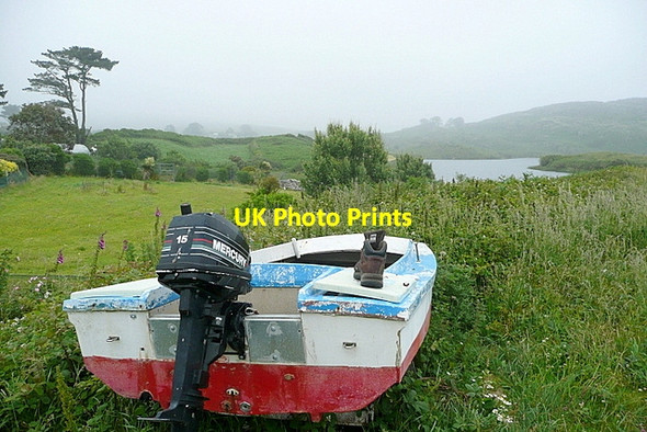 Photo 6"x4" Boat at Kilcrohane Bay Kilcrohane c2013
