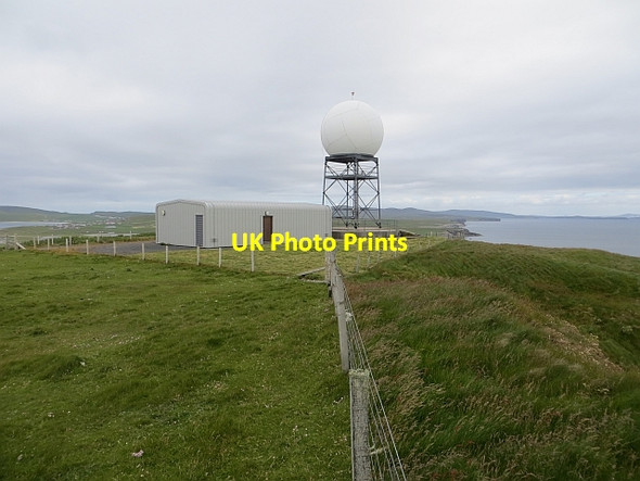 Photo 6"x4" Radar, The Compass Grutness c2013