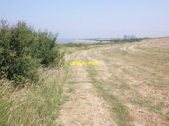 Photo 6"x4" Somerset coast path Burton\/ST1944 c2013