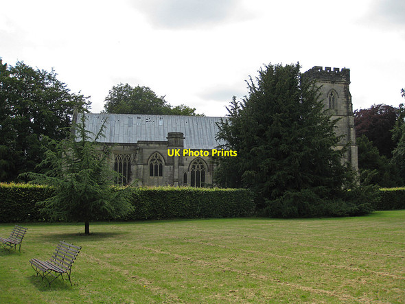 Photo 6"x4" The parish church of St Mary Sledmere c2013