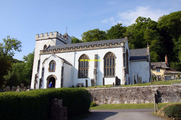 Photo 6"x4" The Church of All Saints in Selworthy Holnicote c2013