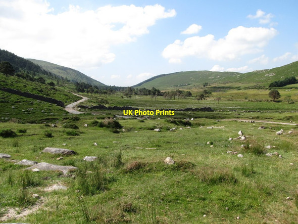 Photo 6"x4" View south along the Shankys River valley Hilltown\/J2128 c2013