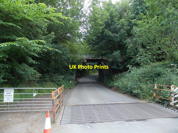 Photo 6"x4" Grid and bridge near Erwood Erwood c2013