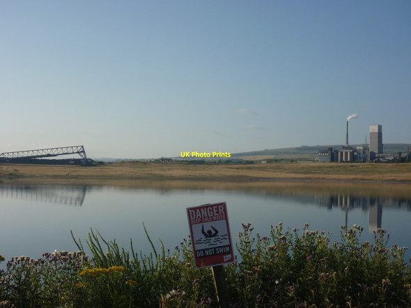 Photo 6"x4" Rural East Lothian : Do Not Swim At Dunbar Quarry! Broxburn\/NT6977 c2013