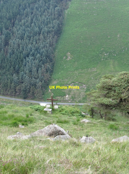 Photo 6"x4" Mass station on the western slopes of Tievedockaragh Hilltown\/J2128 c2013