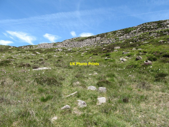 Photo 6"x4" Disused quarry on Slievenaglogh Attical c2013