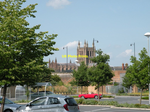 Photo 6"x4" ASDA Car Park, Hereford Hereford c2013