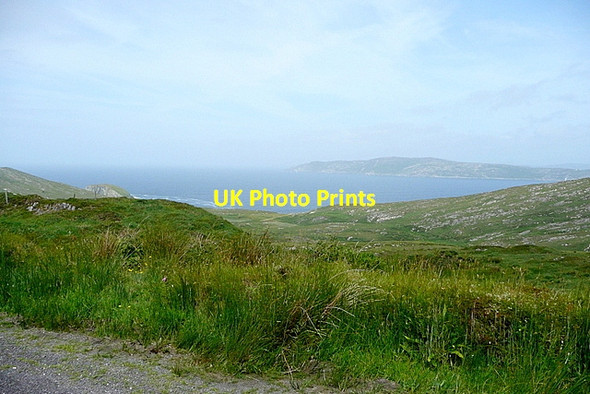 Photo 6"x4" View below Knocknamadree Goleen c2013
