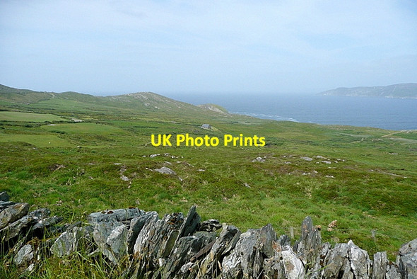 Photo 6"x4" View below Knocknamadree Goleen c2013 P1