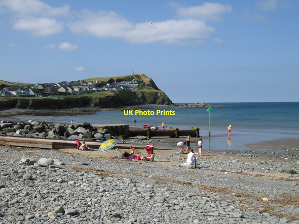 Photo 6"x4" A perfect day at Borth Borth c2013