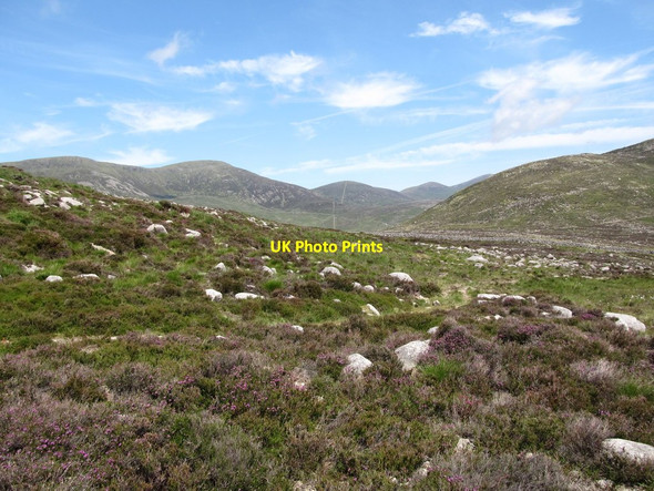 Photo 6"x4" Footpath leading to the wide col between Slievenagore and Slievenaglogh Attical c2013