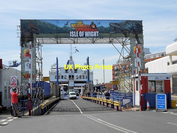 Photo 6"x4" Portsmouth Car Ferry Terminal Portsmouth\/SU6501 c2013