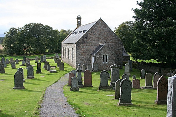 Photo 6"x4" St Nathalan's Kirk Coull\/NJ5102 c2008