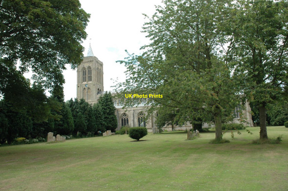 Photo 6"x4" St Mary Magdalene Church at Gedney Gedney c2013
