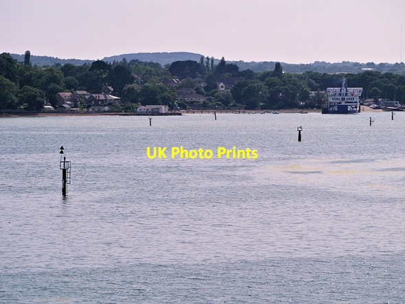 Photo 6"x4" The ferry Approach to Wootton Creek Quarr Hill\/SZ5692 c2013