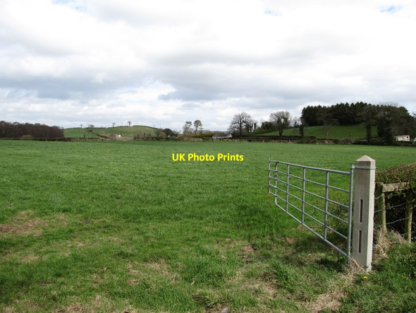 Photo 6"x4" Farmland south-west of Annahinchigo Lake  Ballyroney c2013