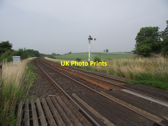Photo 6"x4" Approaching Hellifield station Hellifield c2013