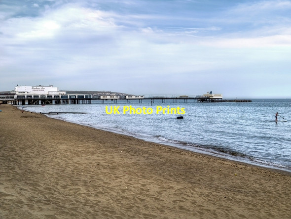 Photo 6"x4" Sandown Beach Sandown c2013