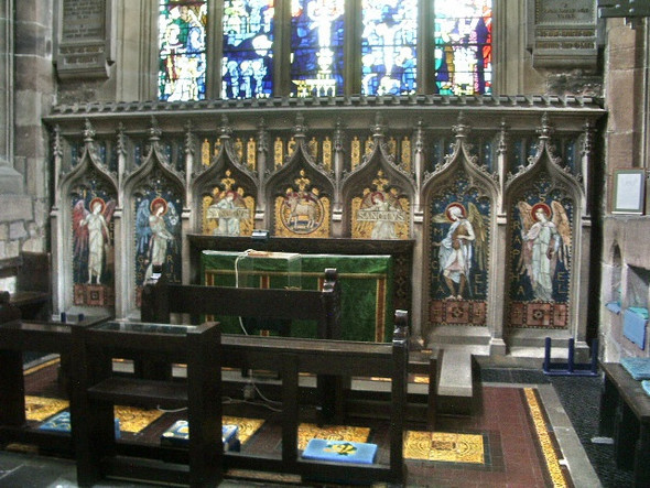 Photo 6"x4" St Wilfrid's Parish Church, Standish, Altar Standish\/SD5610 c2008