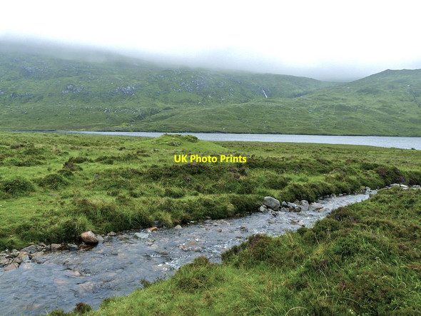 Photo 6"x4" Sheiling remains beside Lochannan Lacasdail Urgha Beag c2013