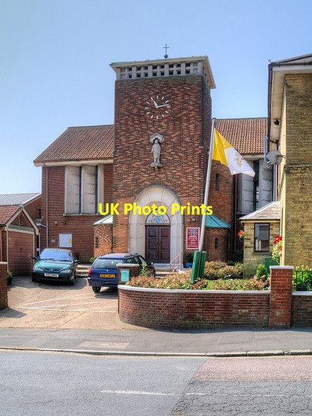 Photo 6"x4" Sacred Heart Catholic Church, Atherley Road Shanklin c2013