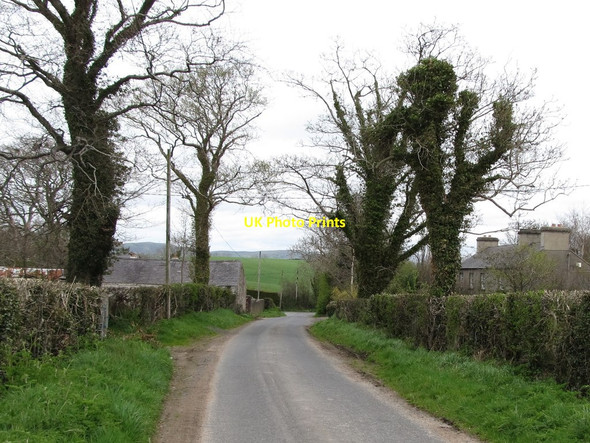 Photo 6"x4" The northern end of Drumarkin Road Ballyroney c2013