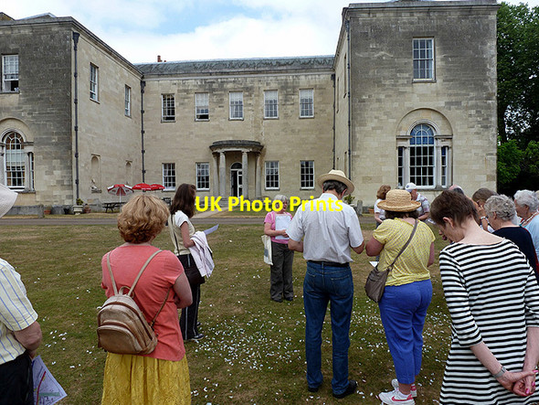 Photo 6"x4" Guided walk of The Priory Park, Hitchin Hitchin c2013
