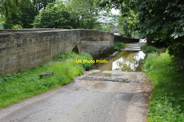 Photo 6"x4" Ford and bridge in Geddington Geddington c2013