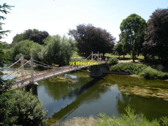 Photo 6"x4" Victoria Bridge Hereford c2013