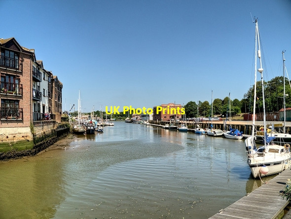 Photo 6"x4" River Medina, Newport Quay Newport\/SZ4988 c2013