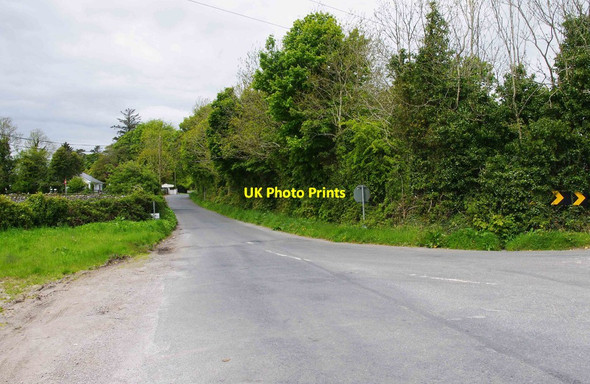 Photo 6"x4" The L4215 road to Killeenadeema, near Ballyeighter, Co. Galway Killeenadeema c2013