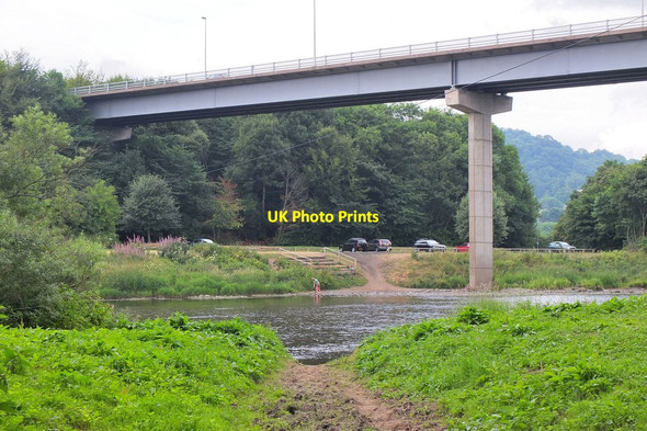 Photo 6"x4" Abbots Ford on the River Tweed Galashiels c2013