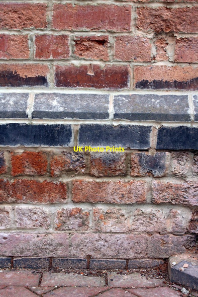Photo 6"x4" Benchmark on Victoria Community School Burton upon Trent c2013