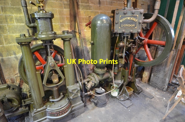 Photo 6"x4" Papplewick Pumping Station - small engines Blidworth Dale c2013