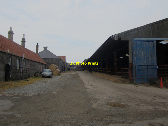 Photo 6"x4" Farm buildings at Fenwick Stead Fenwick\/NU0640 c2013