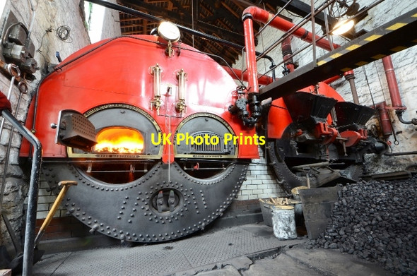 Photo 6"x4" Queen Street Mill - Lancashire boilers Brierfield c2013