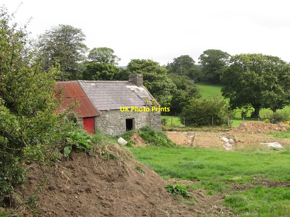 Photo 6"x4" An old cottage on a site under going redevelopment Ballyward c2011