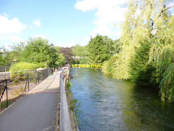 Photo 6"x4" Winchester, River Itchen Winchester c2013