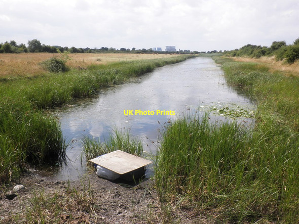 Photo 6"x4" Lagoon, on Catsford Common Stolford\/ST2345 c2013