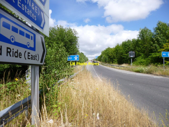 Photo 6"x4" Twyford, motorway slip road St Cross c2013