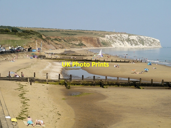 Photo 6"x4" Yaverland Beach Sandown c2013
