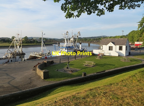 Photo 6"x4" Kirkcudbright Harbour Kirkcudbright c2013